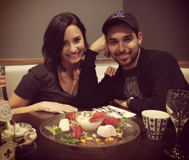  Instagram Photo / Damie Lovato and Wilmer Valderrama 