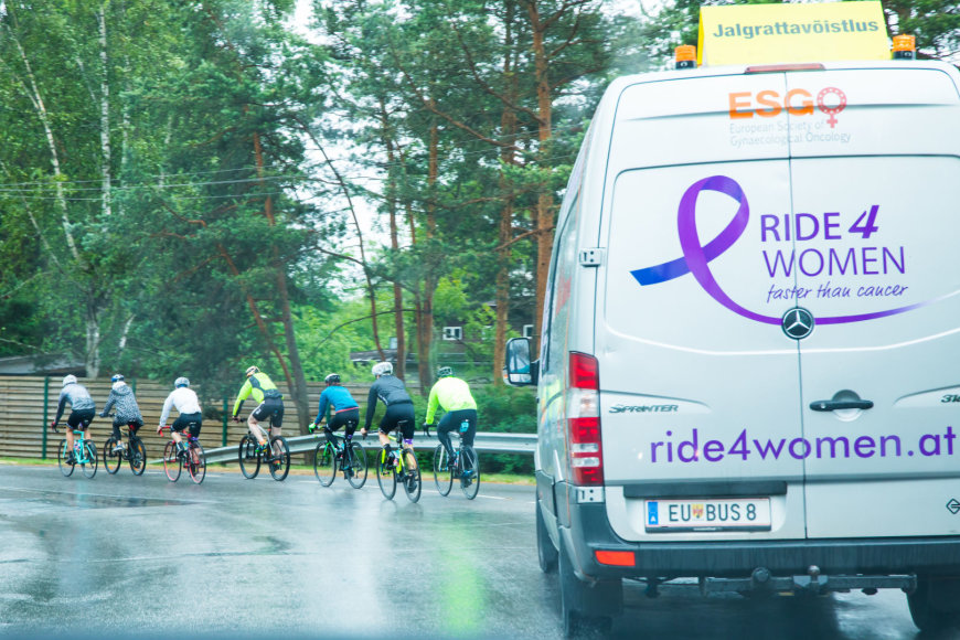   Photo by the organizers / The initiative Ride4woman in Estonia 